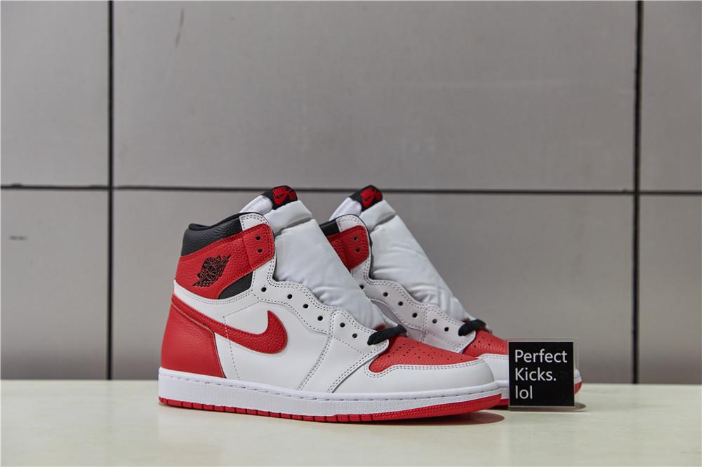 Pk God air jordan 1 retro heritage retail materials ready on March 20th